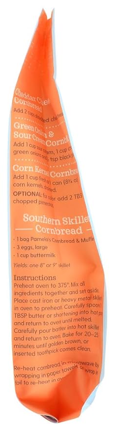 Pamela's Corn Bread &amp Muffin Mix 12x 12 Oz