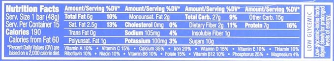 Luna Blueberry Bliss 1.69 Oz. 6 Bar [Pack of 2]