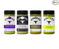 Seasoning Set by KINDERs 4 Pack of 10.5 oz The Blend 9.5 oz Buttery Steakhouse 9.5 oz Woodfired Garlic 9.4 oz Cowboy Butter Pantry Essential