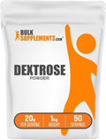 BulkSupplements.com Dextrose Powder - Dextrose Monohydrate Sourced from Corn - Sugar Substitute &amp Gluten Free 20g per Serving 1kg (2.2 lbs) (Pack of 1)