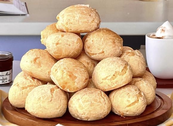 Amafil Cheese Bread Mix 2.2 lb | Pack of 2 + Exclusive Brazil in Texas Bracelet | Mistura para Pao de Queijo | Bundle by Brazil in Texas