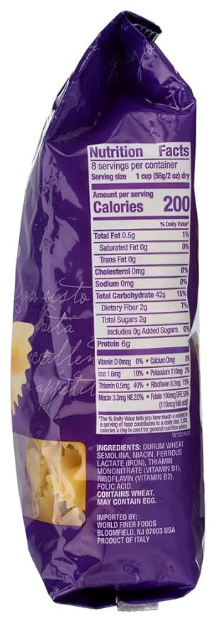 DAVINCI PASTA BOWTIES 16 OZ