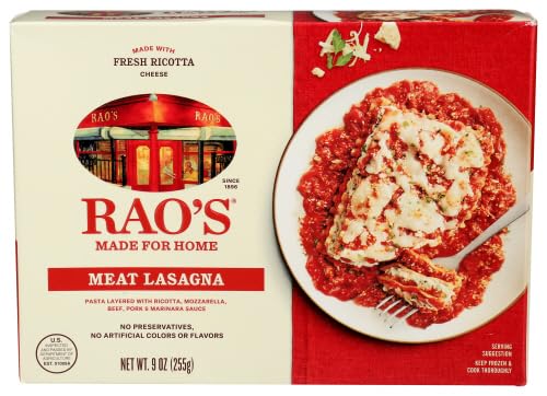 Generic Raos Entree Meat Lasagna 9 OZ 4 Pack
