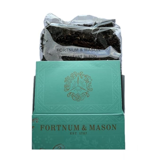 Fortnum and Mason Breakfast Blend 190g 6.7oz Loose Tea Box Carton (1 Pack)