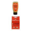 Bundle - Wedderspoon Raw Premium Manuka Honey KFactor 16 Squeeze Bottle (12 Oz) and Manuka Honey Drops Ginger &amp Echinacea (4 Oz)