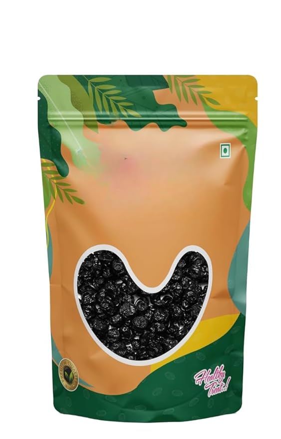 Generic Nut (Dried Blueberry Plum Rich in Calcium and Vitamin K | Vegan Non-GMO &amp No Preservatives | Ideal For Snacking - 250g