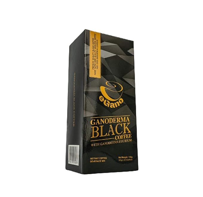 5 Boxes eGano Premium Ganoderma Black Coffee Instant Coffee With Ganoderma Lucidum Extract (3.5g x 30 Sachets Box) EGBC