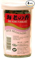JFC Ebi Fumi Furikake Rice Seasoning 1.7-Ounce Jars (Pack of 4)