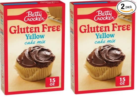 Generic Pack Of 2 Gluten Free Yellow Cake Mix 15 oz.