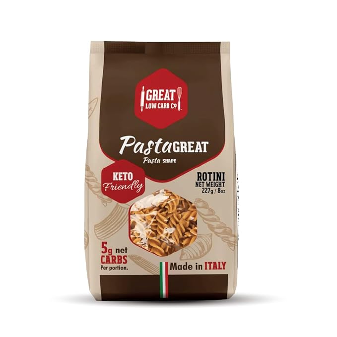 4 Pack Assortment Low Carb Pasta Fettuccine Rotini Penne and Elbows Great Low Carb Bread Company