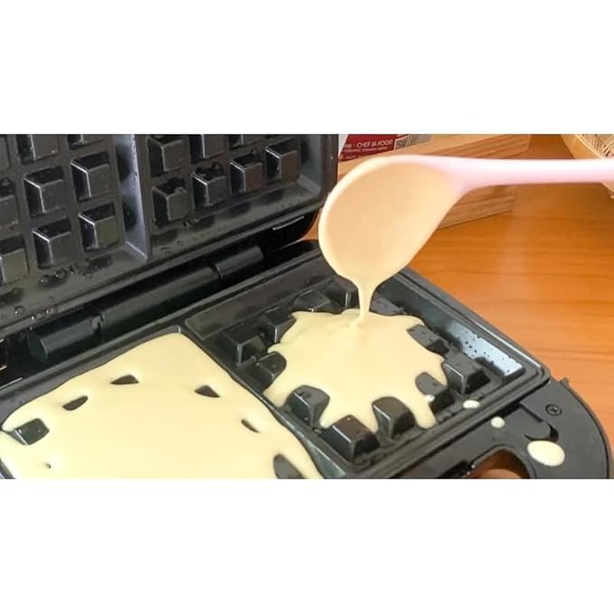 เชฟจ๋า Hokkaido Milk Waffle Mix Premium Japanese Style Instant Batter for Crispy and Fluffy Waffles Easy to Prepare Breakfast Flour (500g)