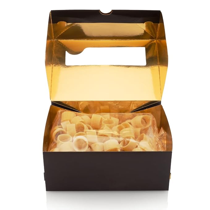 Paccheri Short Pasta Bronze Die Cut Artisan Italian Pasta100% Durum SemolinaImported Italian Artisan Pasta by Marulo 1.1 Pound (Pack of 12)