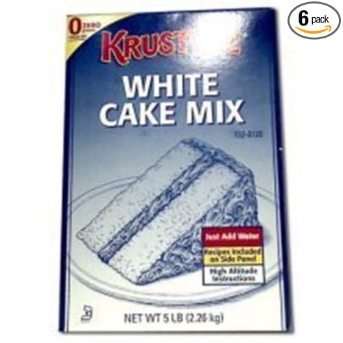 Continental Mills White Cake Mix 5 Pound (Pack of 6)