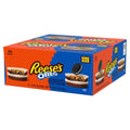 REESE'S Peanut Butter Cups with OREO Pieces King Size 2.8 oz Pack of 24 (4 Cups per Pack) – Milk Chocolate Candy with Peanut Butter &amp Crunchy OREO Cookie Bits Individually Wrapped