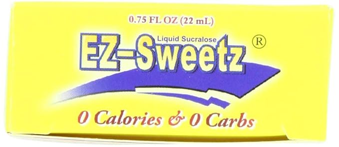 EZ-Sweetz Liquid Sweetener 0.75-Ounce (Pack of 6)