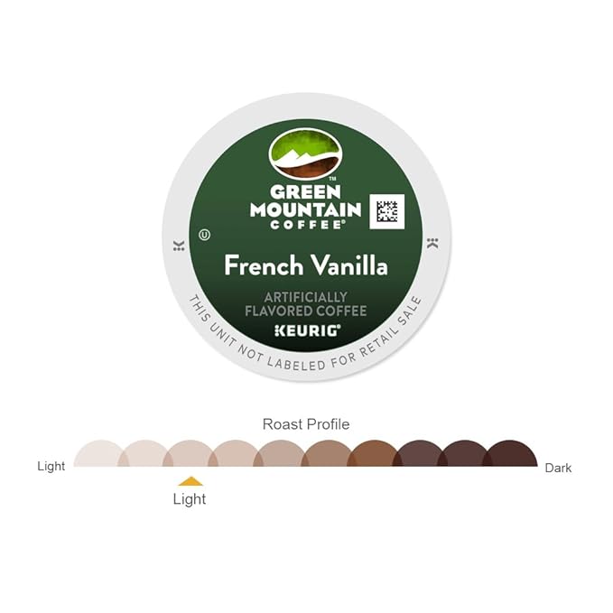 Green Mountain Coffee French Vanilla Keurig K-Cups Coffee 12 Count