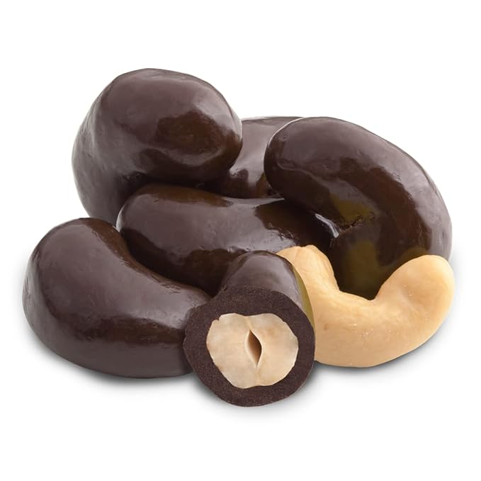 WinCrest Dark Chocolate Cashews (3 Lb Tub)
