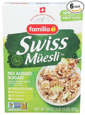 Familia Swiss Cereal Muesli No Sugar Added 29 oz (Pack of 6)