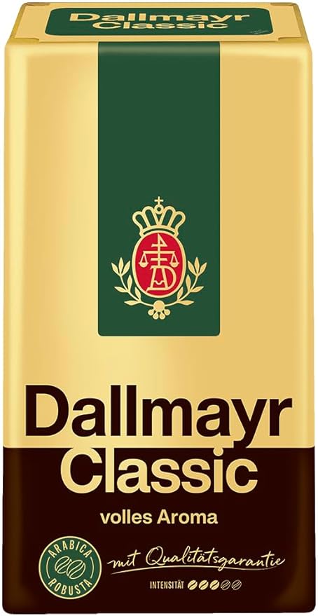 Dallmayr Classic Ground Coffee - 17.6 Oz/500g