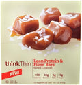 Think Products thinkThin Lean Protein &amp Fiber Bars Salted Caramel -- 10 Bars