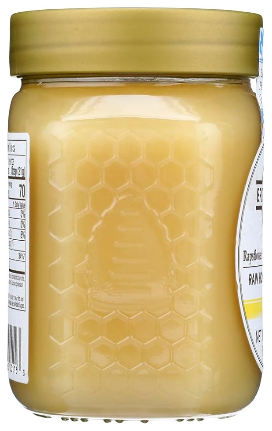 Breitsamer Rapsflower Blossom Honey 17.6 oz each (2 Items Per Order)