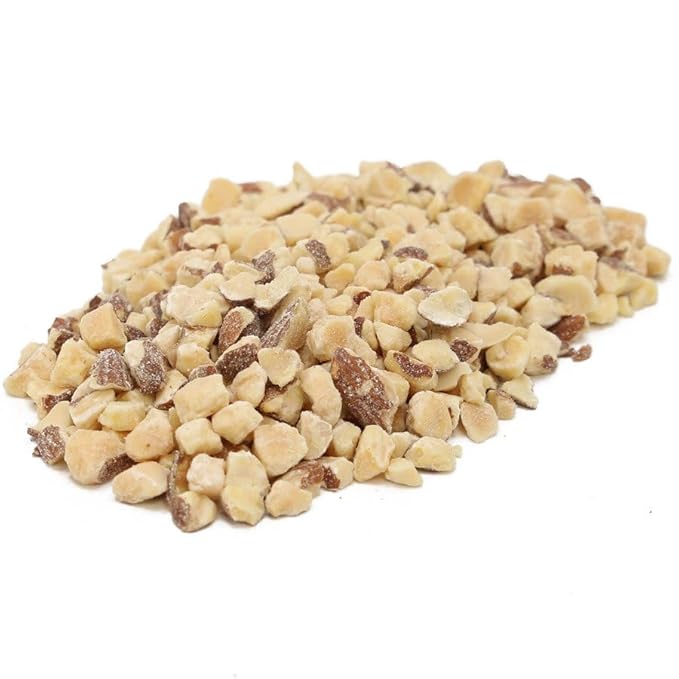 C.J. Dannemiller Dry Roasted Chopped Almonds Bulk 10 LB Box Unsalted Almonds Perfect for Snacking Baking Cooking