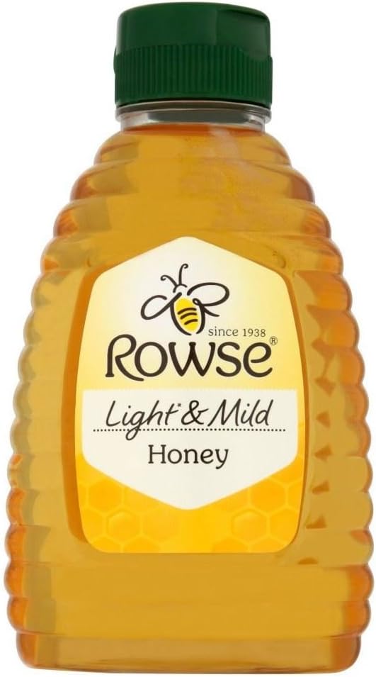 Rowse Light &amp Mild Squeezy Honey 340g