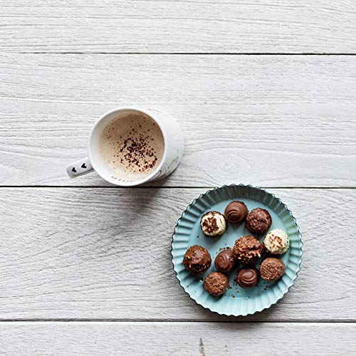 Barnie's Café Mocha Truffle Ground Coffee Decadent and Rich Chocolate Flavor Medium Roasted Arabica Coffee Beans Sugar Free and Nut Free 12 oz Bag (Pack of 2)