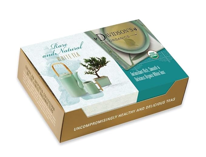 Davidson's Organics Assorted White Teas 100-count Individually Wrapped Tea Bags