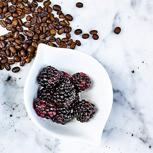 Barnie's Coffee Very Berry Blackberry Shortcake Ground Coffee with Blackberry and Buttery Cake Flavor Medium Roasted Arabica Coffee Beans 12 oz Bag (Pack of 2)