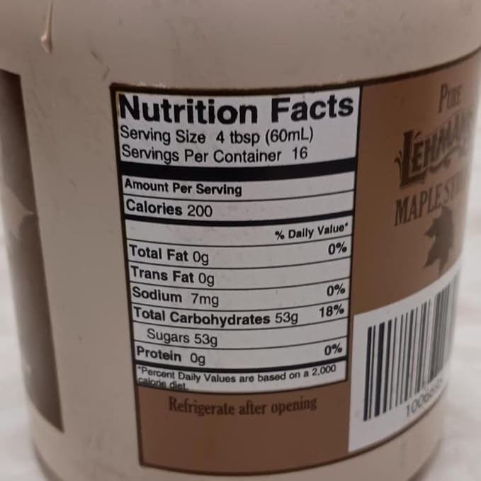 Lehman's Pure Maple Syrup - 1 Qt