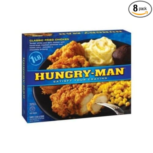 Hungry Man Classic Fried Chicken 16.5 Ounce -- 8 per case.