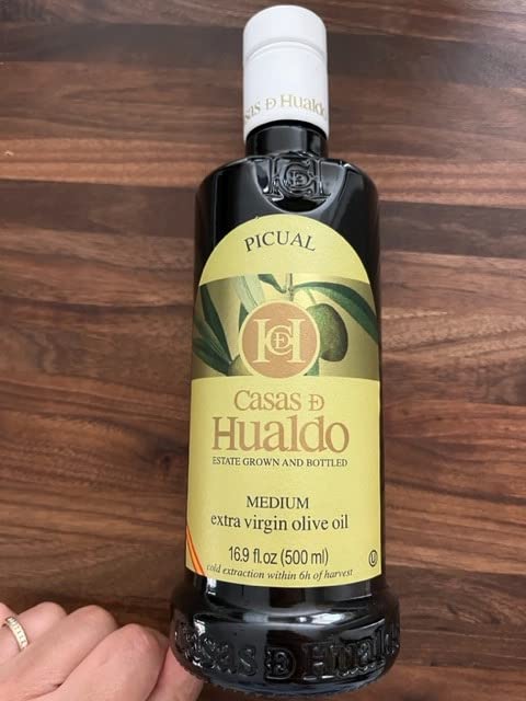 Casas De Hualdo Picual Extra Virgin Olive Oil Imported From Spain (500 ML Pack of 3)