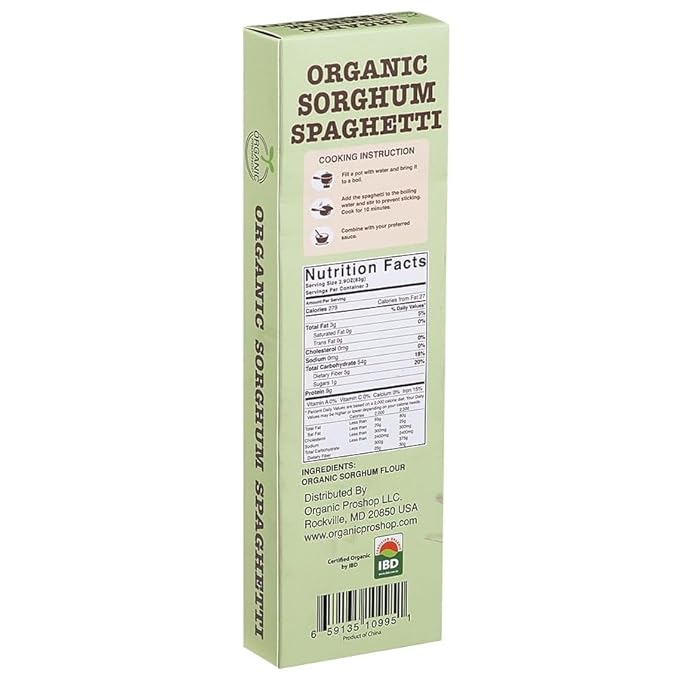 Organic Proshop Organic Sorghum Spaghetti (12 Pack)