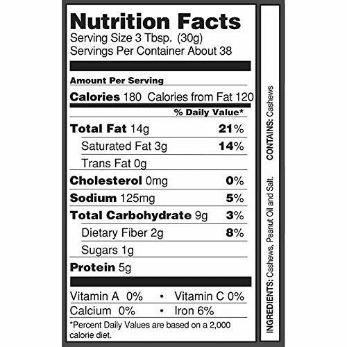 Kirkland Signature Whole Fancy Cashews Salted and Roasted 40 oz (Pack of 4)