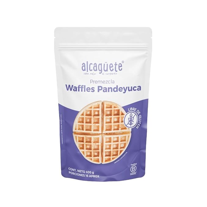 Alcaguete Premezcla Waffles (2 pack) Alcaguete Premezcla waffles Pandeyuca y Alcaguete Premezcla waffles Choclo