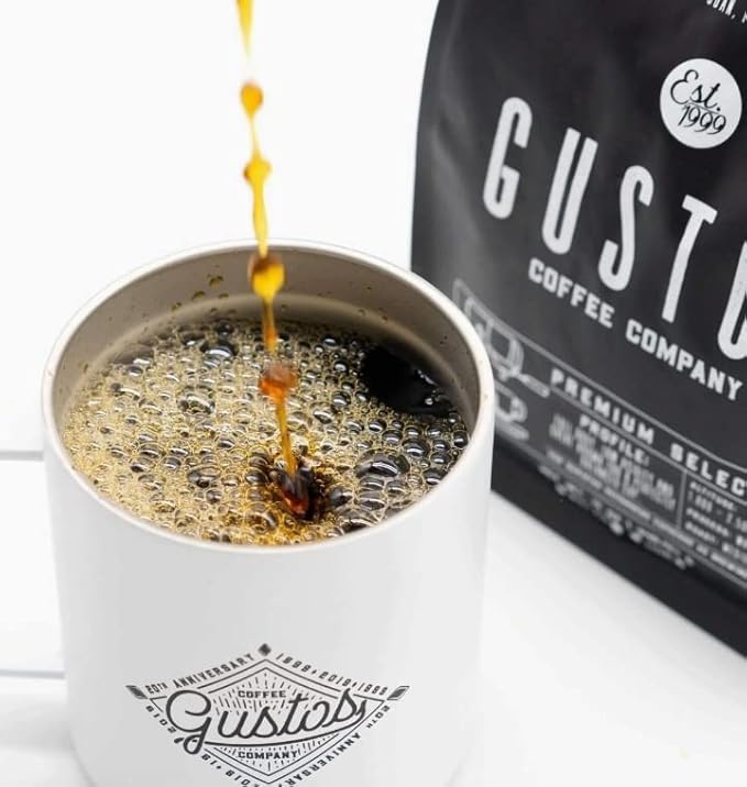 Gustos Coffee Premium Selection | Puerto Rican High End Medium Roasted Whole Bean Coffee (1 12oz)