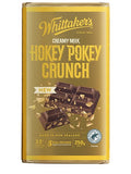 Whittaker's Hokey Pokey Crunch Chocolate Block 250g (Pack of 4) （Made in New Zealand）