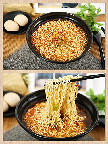 康师傅 方便面 大食袋方便面 泡面袋装速食 五连包144g*5包Master Kong instant noodles big food bag instant noodle bag instant food five packs 144g*5 packs (香辣面5袋 /Spicy noodles 5 bags)