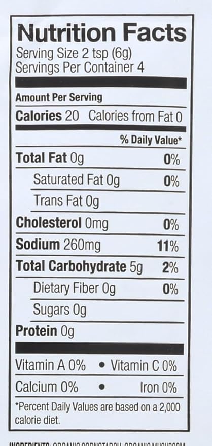 Simply Organic Mushroom Sauce 24x 0.85OZ
