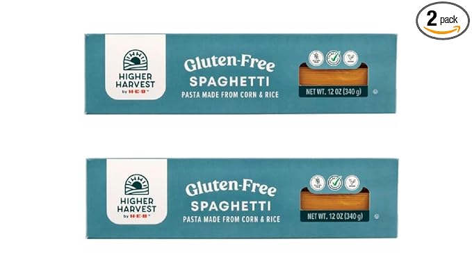 Higher Harvest by HEB Gluten Free Pasta - 2 pack (Spaghetti 12oz)
