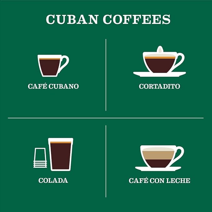 Cafe La Llave Cuban-Style Espresso Dark Roast Ground Coffee 8-Pack 10 oz Bricks Includes 1 Bonus Cafe Gaviña – Rich Bold Flavor