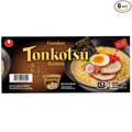 Tonkotsu Ramen Bowl  Premium Noodle Soup Rich Pork Broth Microwaves in 4 Minutes Spicy Sauce Packet  This Japanese style ramen has a creamy and rich pork broth that will transport you to your fav