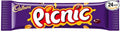 Cadburys Picnic Bar | Total 24 bars of British Chocolate Candy - Cadbury Picnic Bars 48.g each
