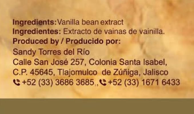 Mexican Vanilla Totonac’s - 33.2 Oz (1 Lt) Bottle - Pure Vanilla Extract Cooking and Baking