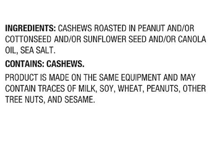 Nice Lightly Whole Cashews 8.5oz (pack of 2)