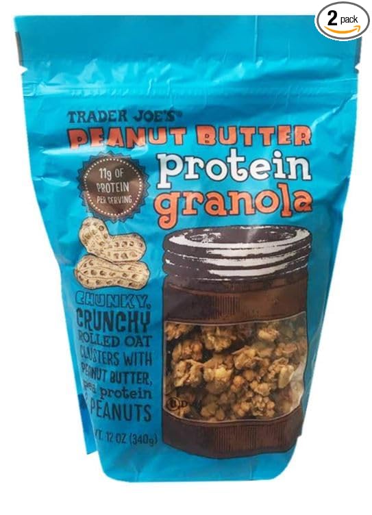 2-Pack Peanut Butter Protein Granola Net Wt. 12 Oz (340g) - Pack of 2