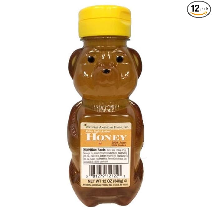 Sweet Harvest Foods Clover Pure Honey 12 Ounce - 12 per case.