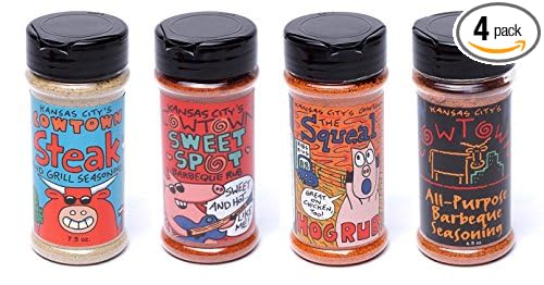Cowtown BBQ SeasoningRanch Round-Up Bundle - Cowtown The Squeal Sweet Spot All-Purpose and Steak Dry Rub (1 of Each)