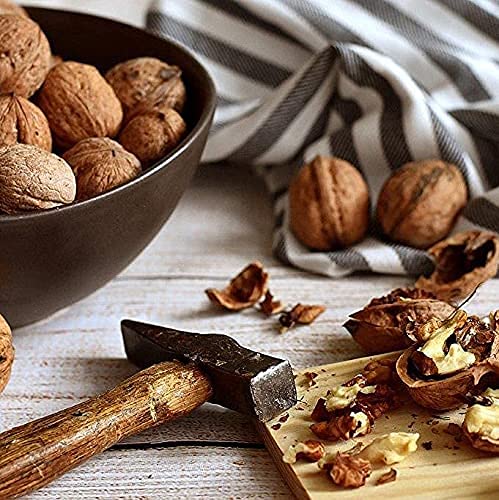 Walnuts Current new crop In shell Hartley choice Low-Carb High-Protein Unshelled Fresh Easy to crack Healthy snack Dietetic Vegan Packed in 5 lbs. (80 oz) box by Presto Sales